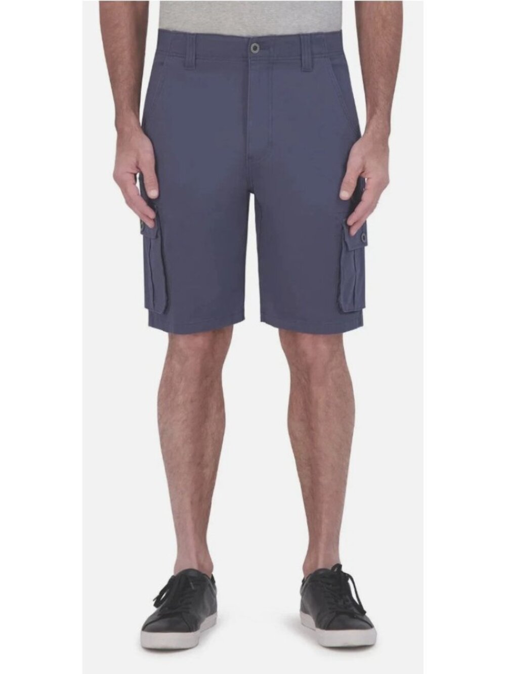 IRON Clothing Co Men's Stretch Cargo Shorts-Lake Blue-Size 32-NWT